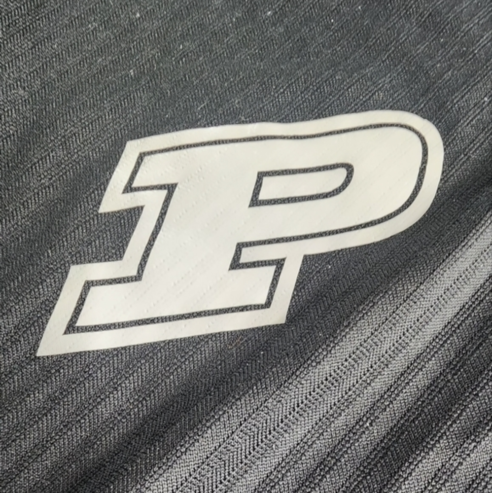 Nike Golf Tour Performance Dri-Fit Mens Polo Shirt Purdue Black Size Large T161.